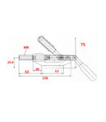 推拉式夾鉗304C：圖片 2