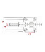 推拉式夾鉗304C：圖片 3