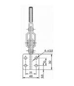 垂直式夾鉗101DL：圖片 3