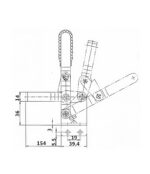垂直式夾鉗101D15：圖片 2
