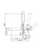 垂直式夾鉗12130：圖片 2