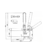 垂直式夾鉗12205：圖片 2