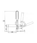 垂直式夾鉗13002B：圖片 2