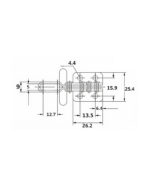 垂直式夾鉗13005：圖片 3