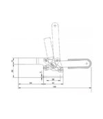 水平式夾鉗201C：圖片 2