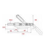 推拉式夾鉗304E：圖片 2