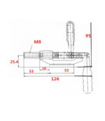 推拉式夾鉗305C：圖片 2