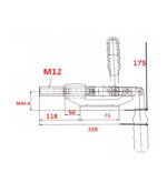 推拉式夾鉗305H：圖片 2