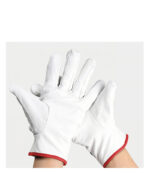 氬焊皮手套 短 魔鬼粘