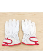 氬焊皮手套 短 魔鬼粘：圖片 2