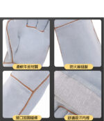 電焊皮手套(有內裡) 白 有認證：圖片 3